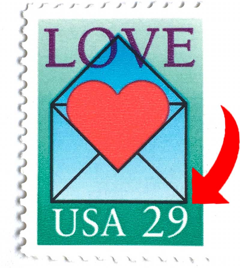 face value stamp
