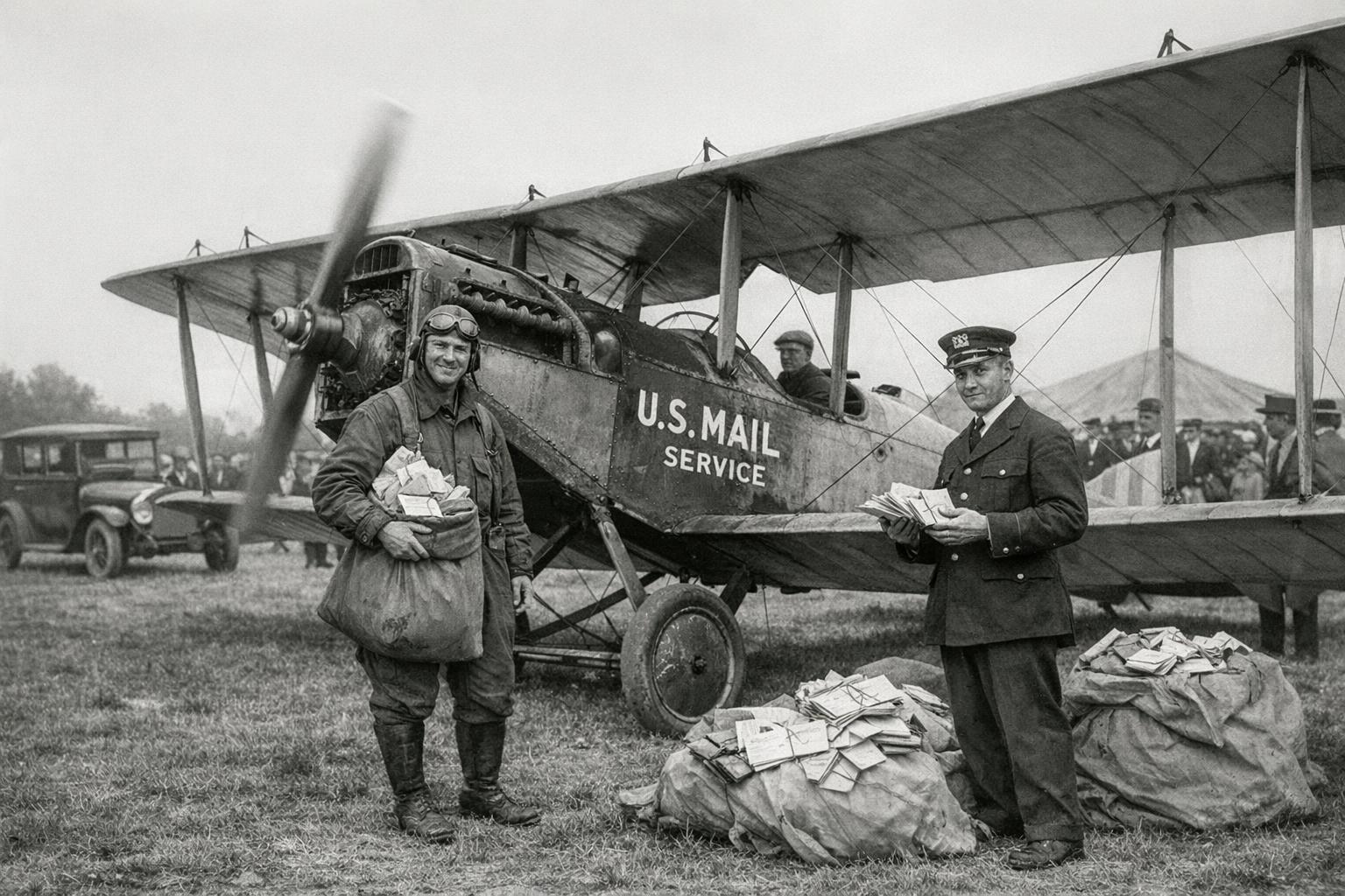 First Airmail Flight in the United States Milestone