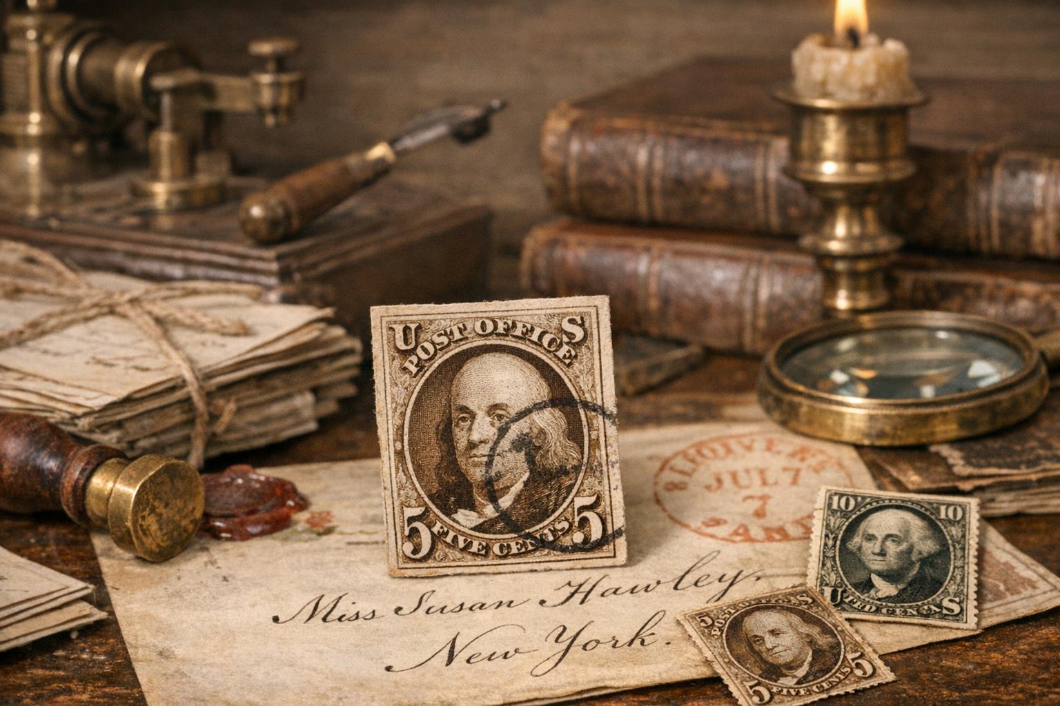 When Was the First U.S. Postage Stamp Issued A Brief History