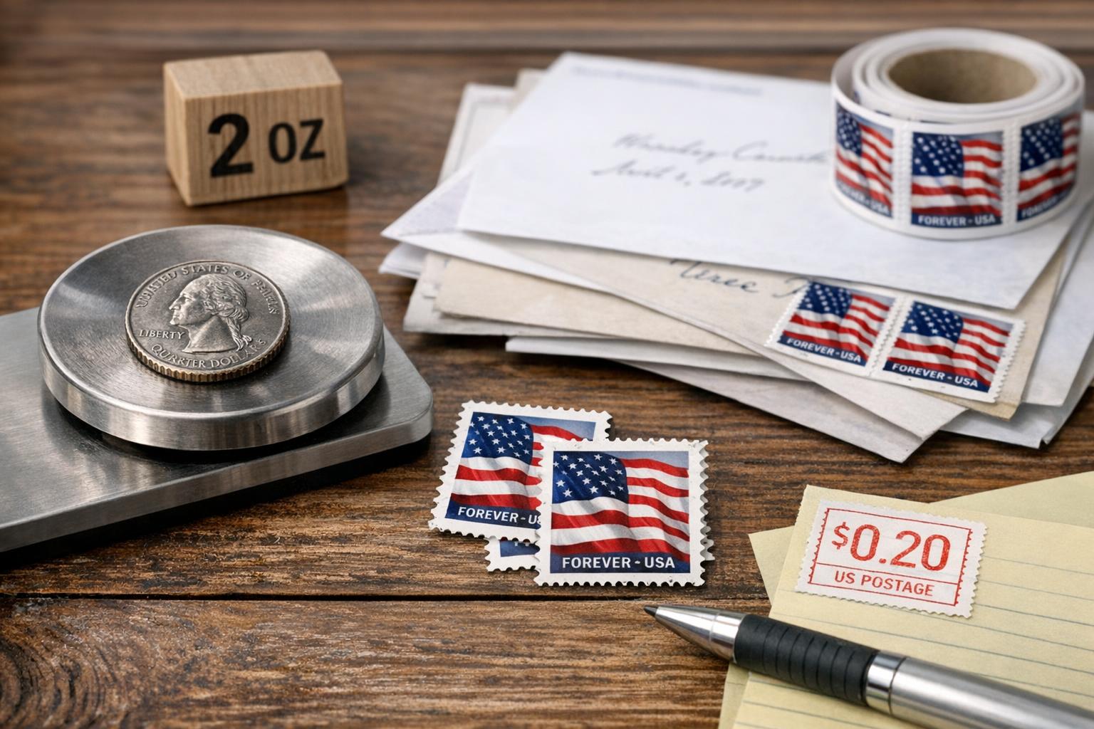 Second Ounce Postage Rate Explained for Forever Stamps