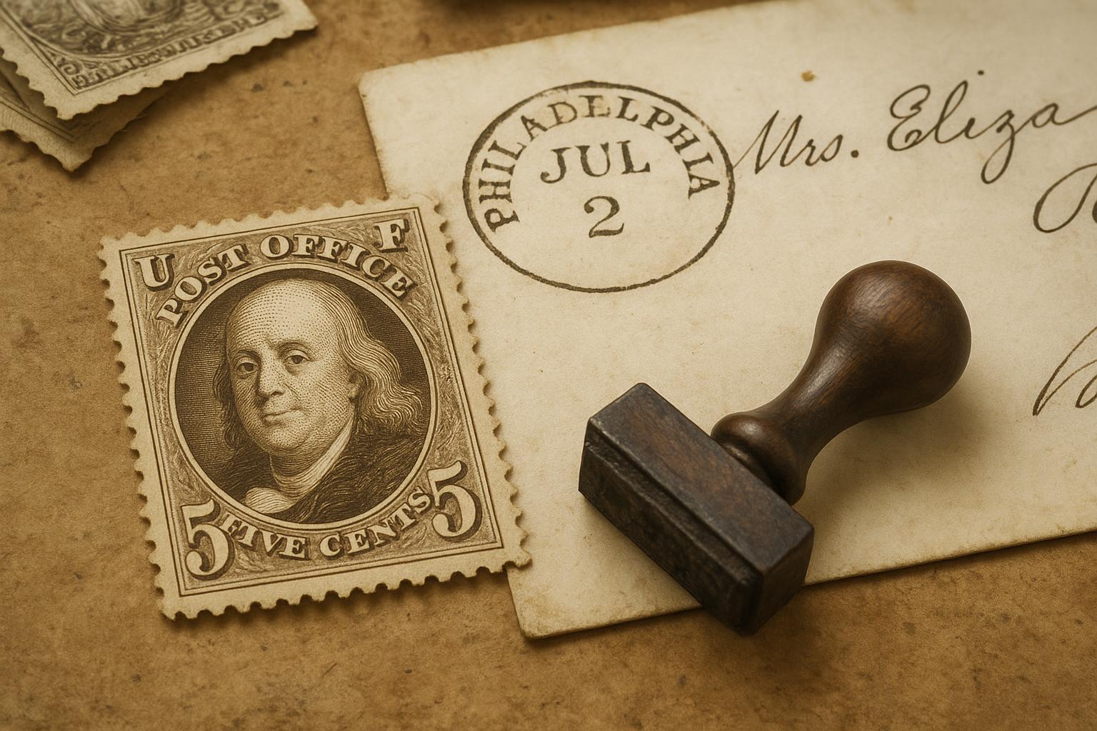 origins of postage stamps