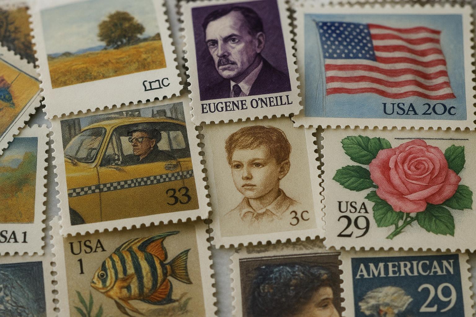 USPS Stamp Designers Reveal Hidden Masterpieces of Mail Art