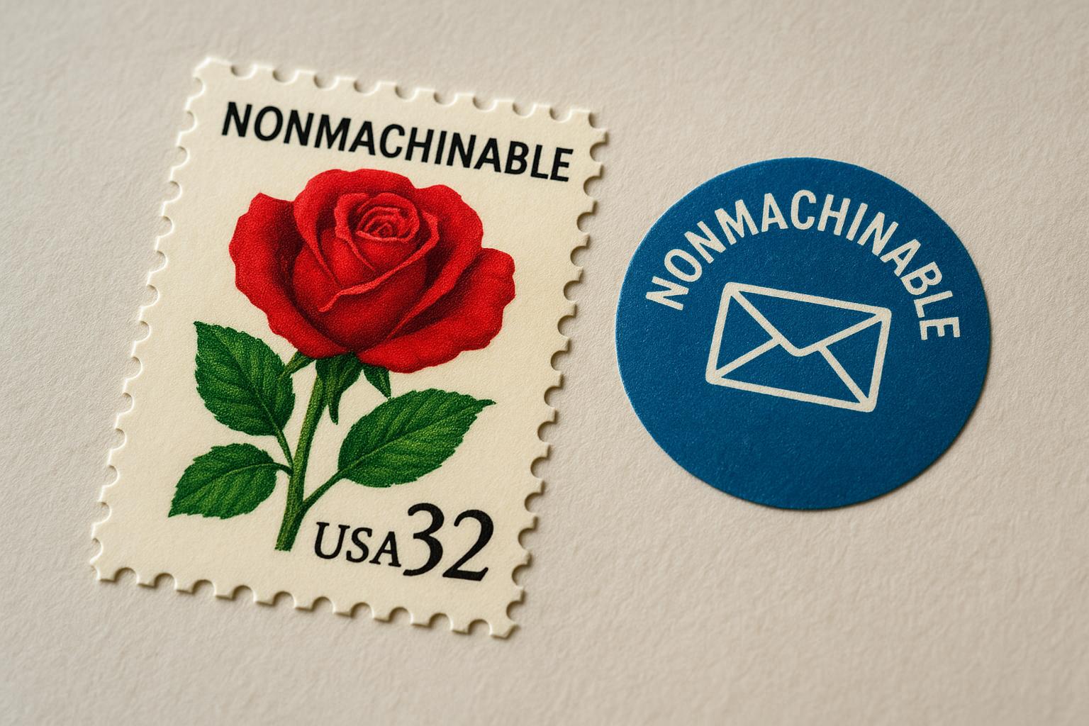 nonmachinable stamp explained