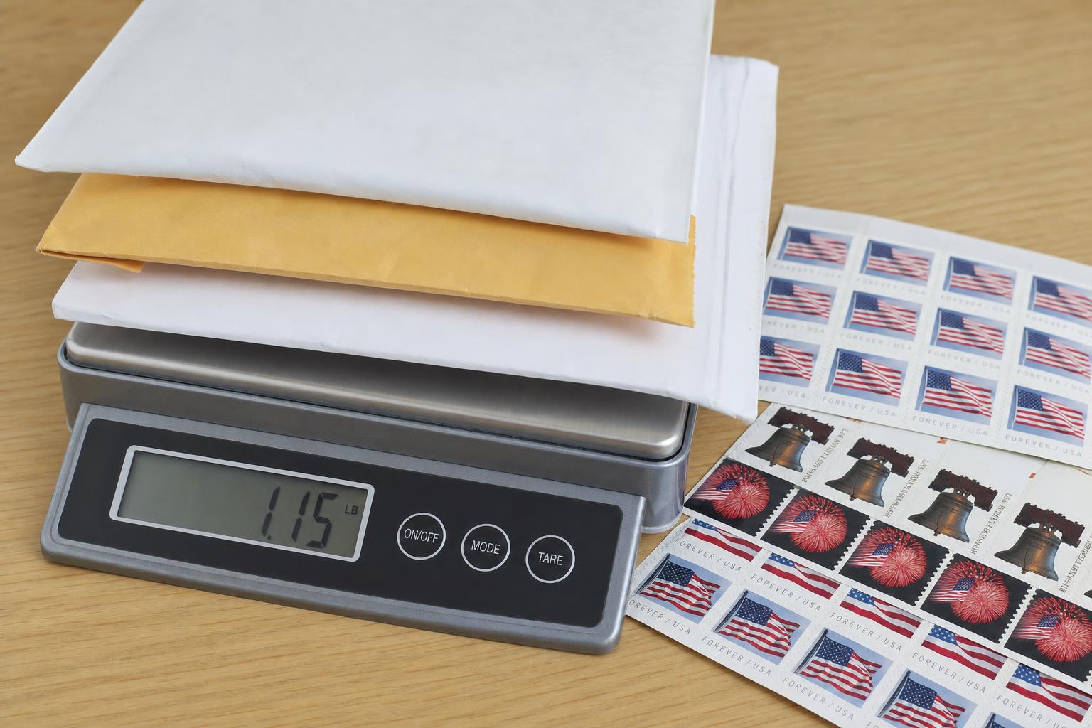 how to calculate postage for heavier mail